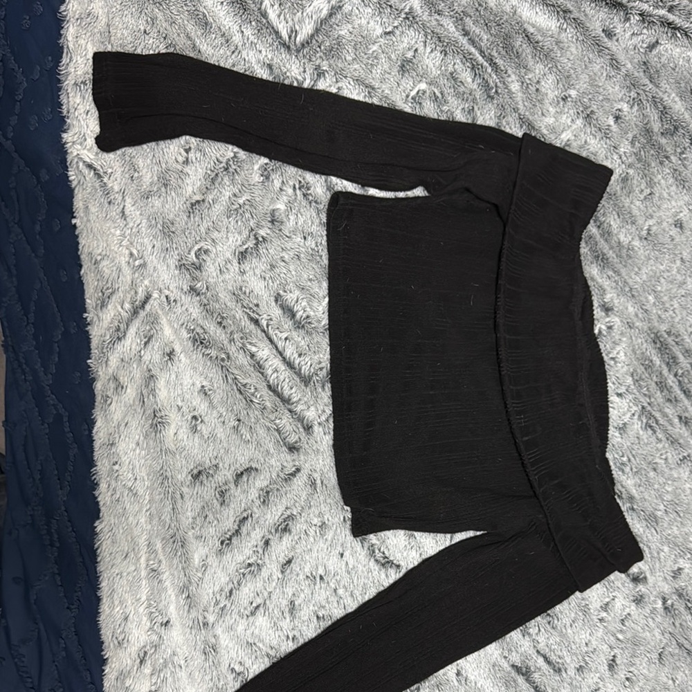 Black Off-Shoulder Women's Sweater